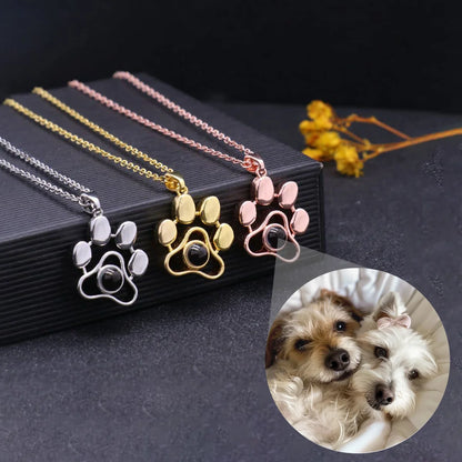 Collier Patte de Chien Personnalisé – Un Souvenir Éternel